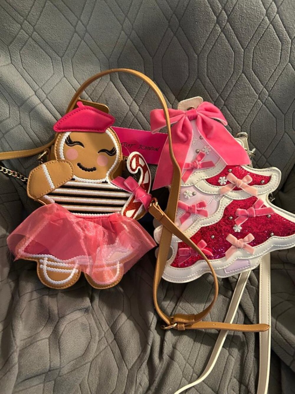 Betsey Johnson Lot Christmas Crossbody Purses - NWT Last Set